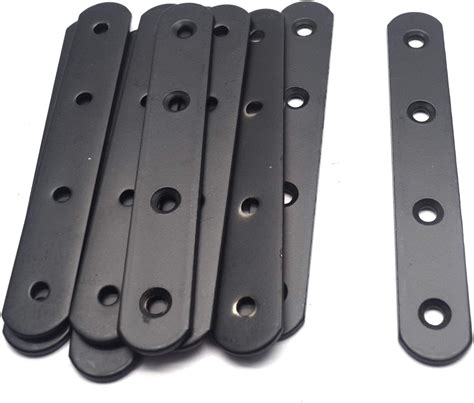 small round metal brackets|small straight metal brackets.